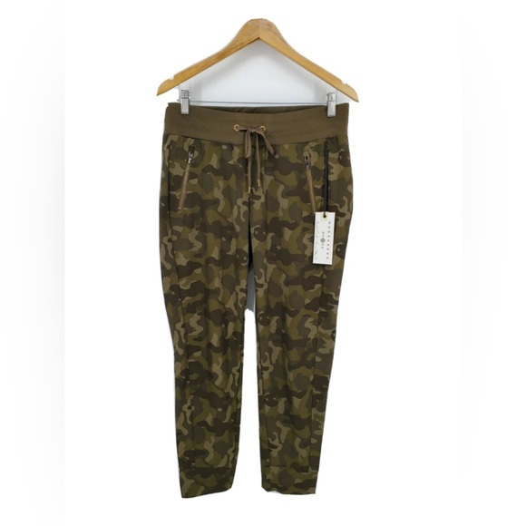 Marrakech Pants - New Marrakech Womens Camo Athletic Jogger Pants Zip Pockets Size 10